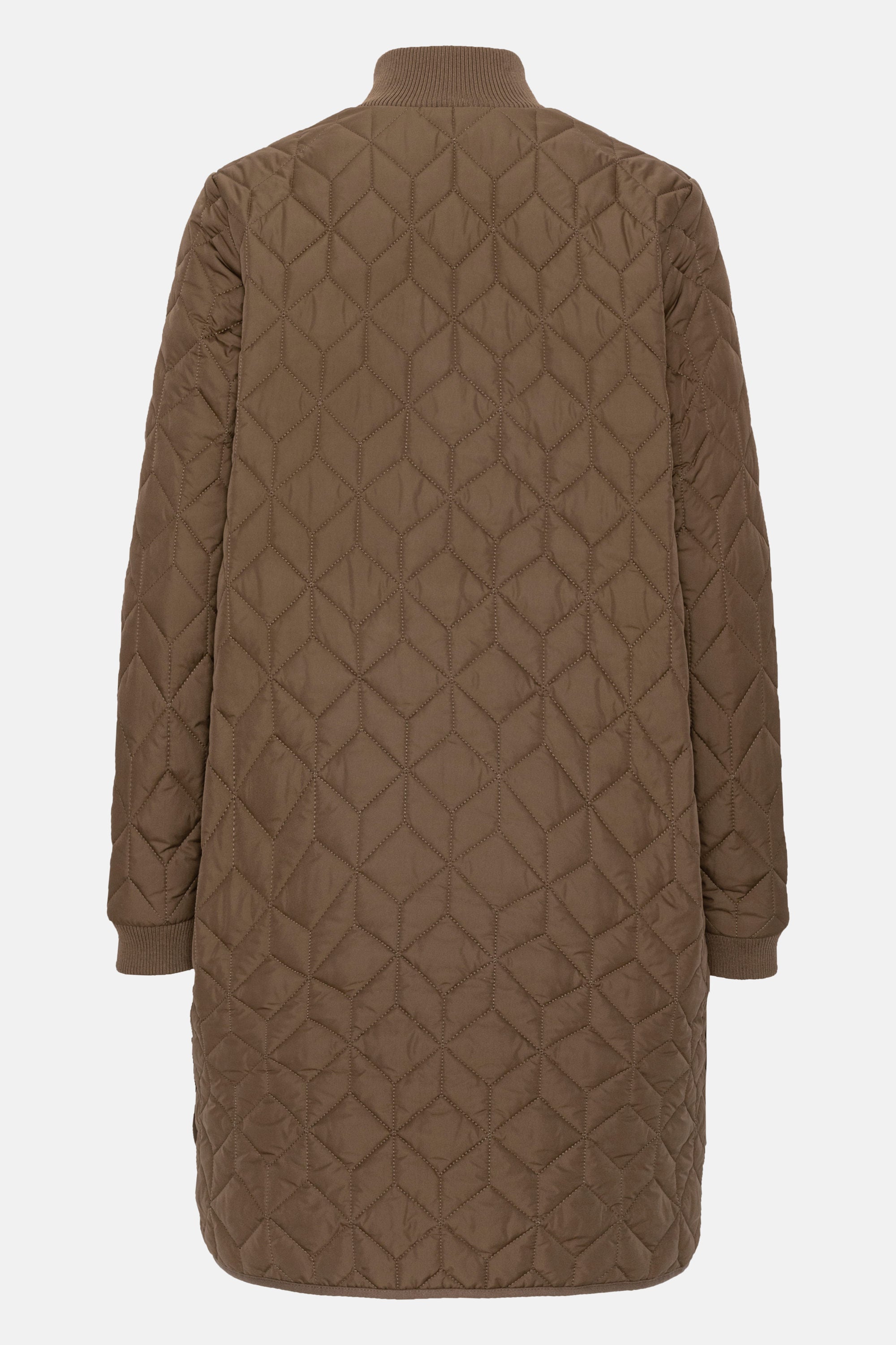Lang Quiltet Jakke - Cub Brown